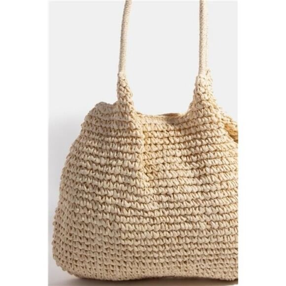 Fame‎ Braided Long Handle Tote Bag - Picture 2 of 3